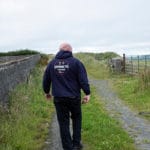 Denis Vaughan in fields