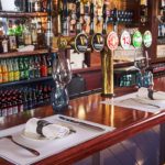 Interior photo of bar at Vaughan's Anchor Inn